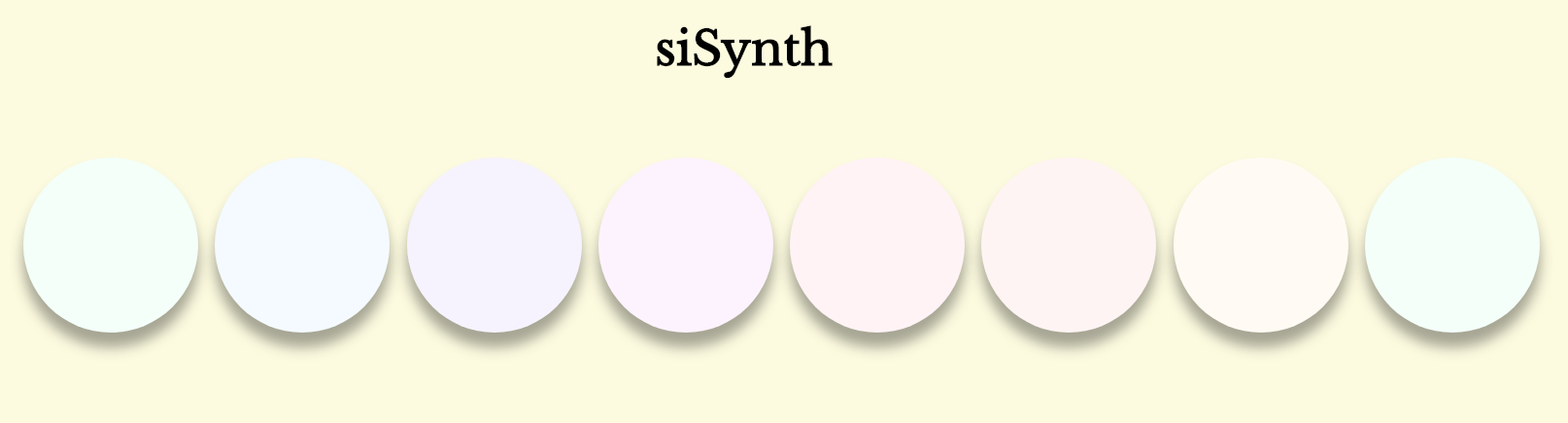 siSynth screenshot
